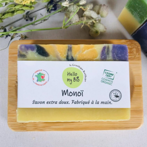 Savon solide artisanal monoï