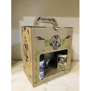 Coffret 4 bouteilles + 1 verre