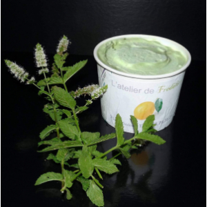 Crème glacée menthe fraîche