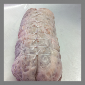 Roti de chapon farci forestier