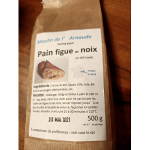 Préparation pain figue /noix