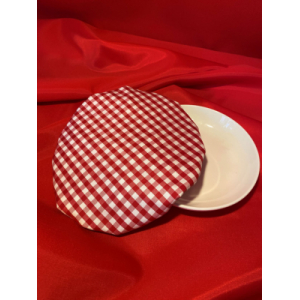 Charlotte à plat rond doublée