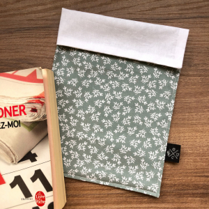 Pochette à livre - feuillage