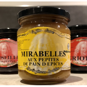 Confiture mirabelle pain d’épices