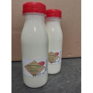 Yaourt à boire framboise