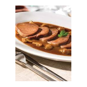 Langue de boeuf sauce madère