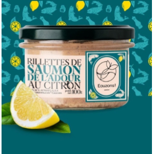 Rillettes saumons souche adour au citron