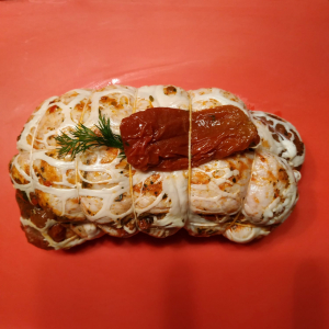 Roti de canard au piment