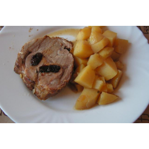 Roti de porc fourré aux pruneaux