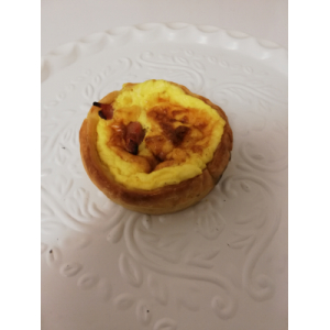 Quiche lorraine au safran