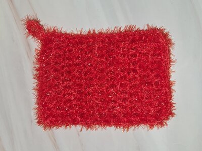 Gratounette éponge lavable au crochet