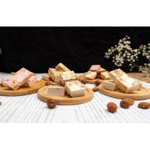 Nougat artisanal enrobé chocolat noir