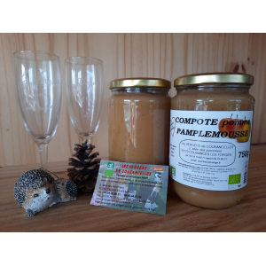 Compote de pomme-pamplemousse