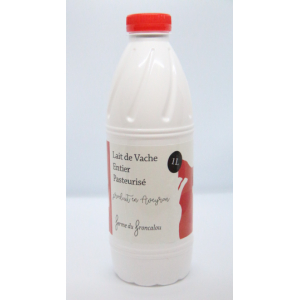 Lait entier pasteurisé