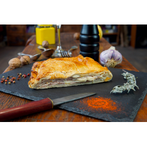 Feuilleté au jambon bio