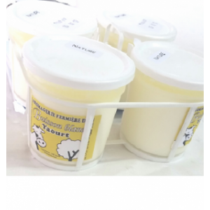 Yaourts nature par 4