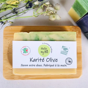 Savon solide artisanal karité olive
