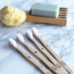 Brosse à dents adulte bambou souples