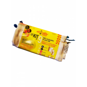 Lot de 9 sacs à vrac xs à xl gots