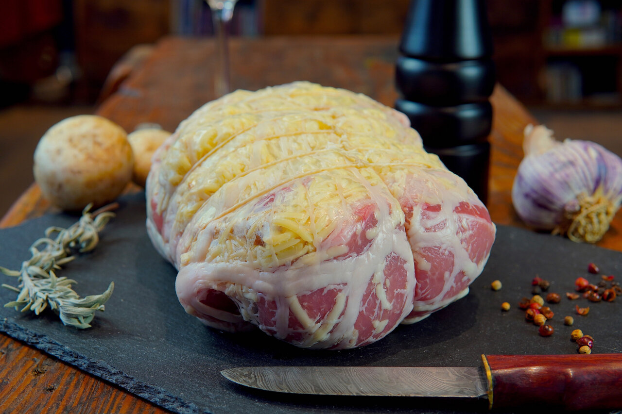 Morbier Roti Rôti farci au morbier bio 1kg - 1 kg - La Ferme Du Chaudron - Locavor.fr