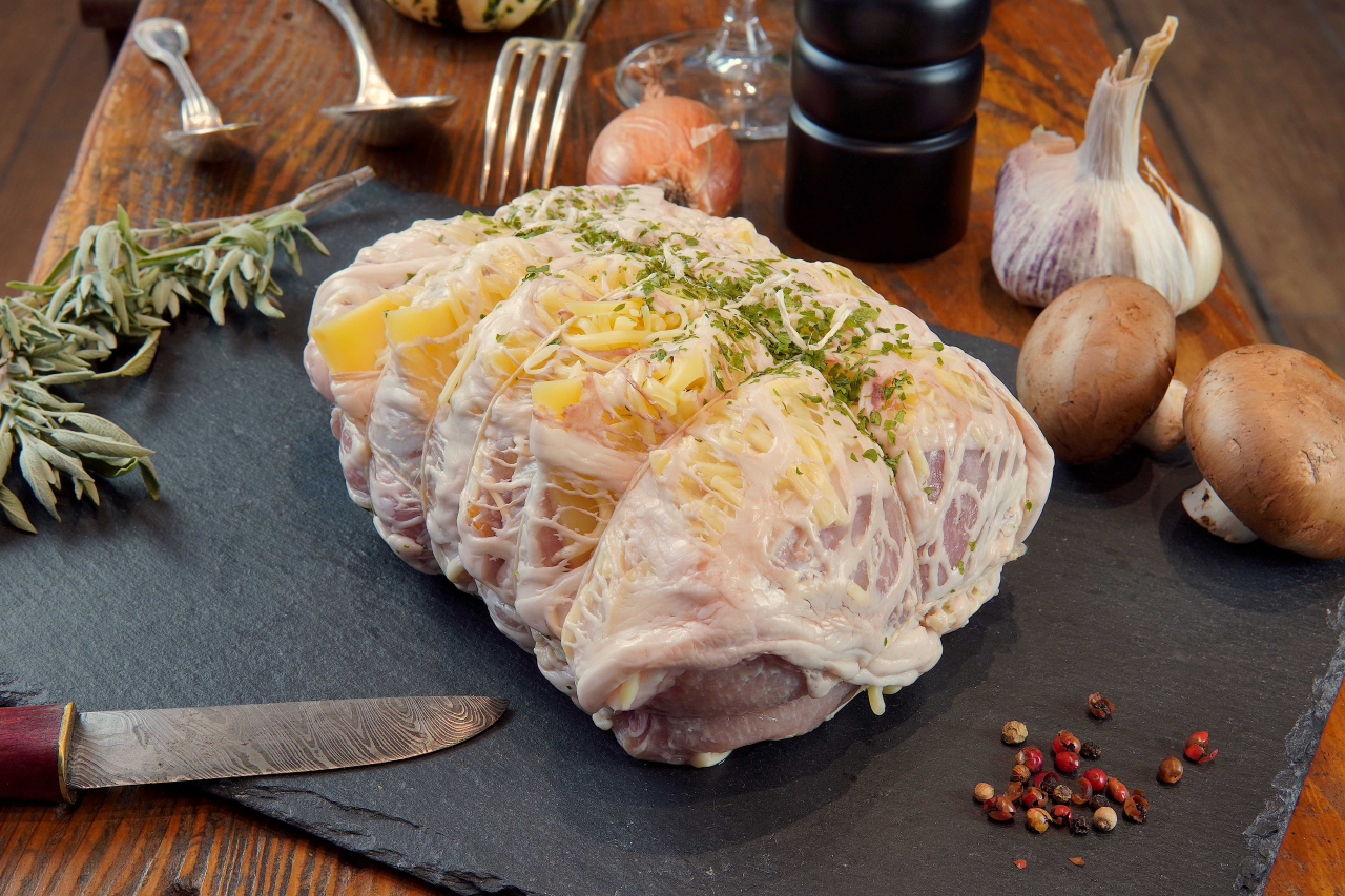 Rôti orloff de porc bio 1kg - 1 kg - La Ferme Du Chaudron - Locavor.fr