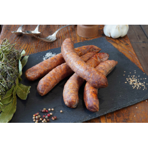 Saucisses fumées bio 500gr