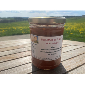 Boulettes de boeuf à la tomate