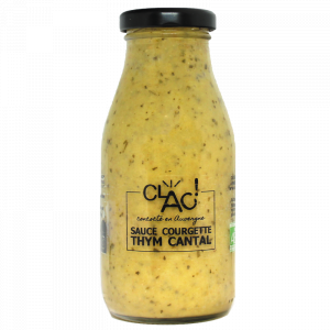 Sauce courgette au cantal