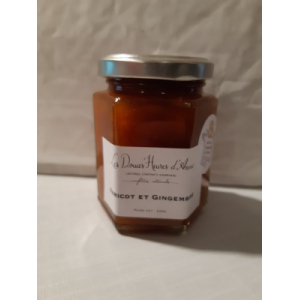 Confiture peche et menthe