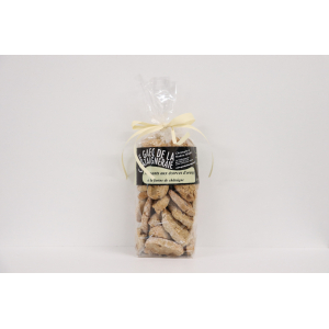 Croquants à base d'orange confite