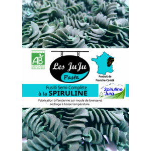 Fusilli à la spiruline du jura