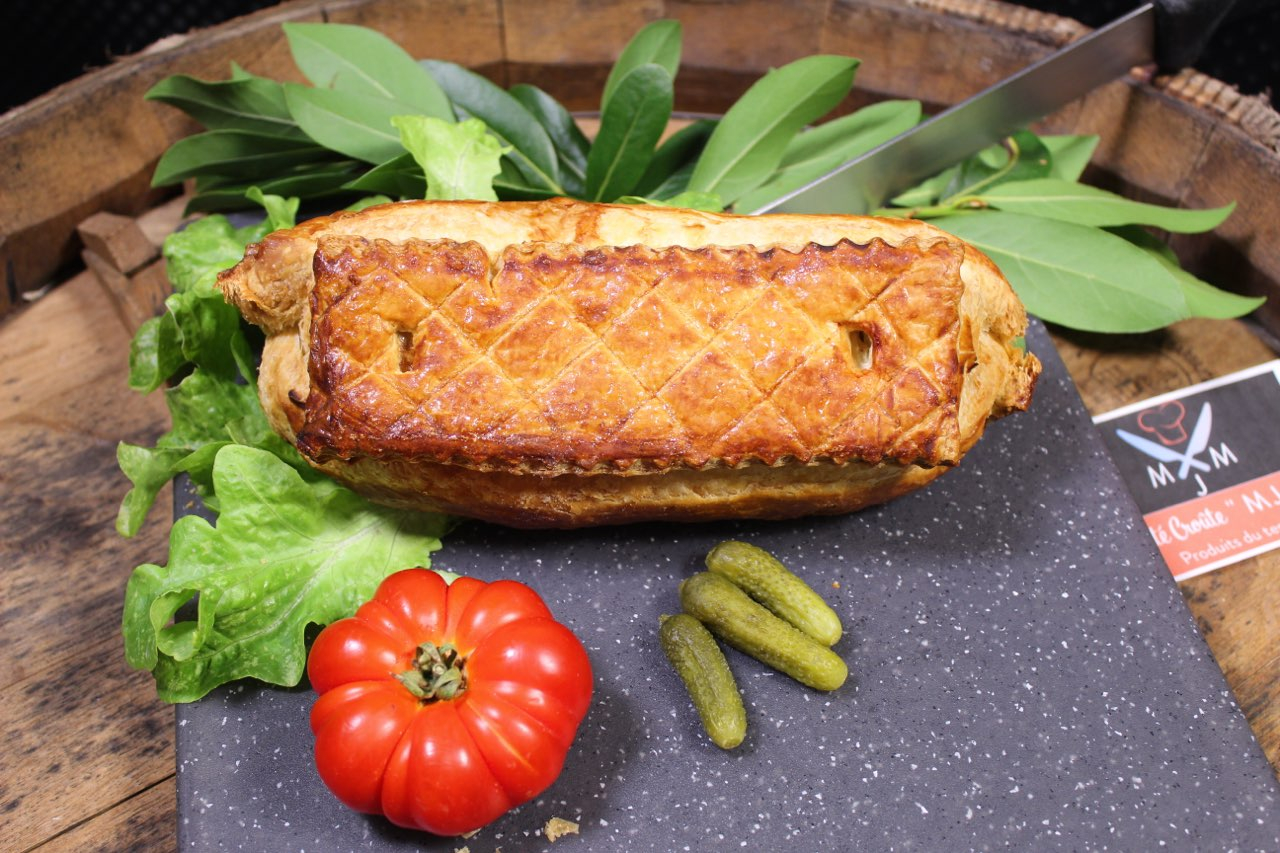 Paté croute poulet citron amande olive 2 pers - 1 u - Pate Croute Mjm