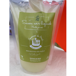 Savon noir liquide menthe poivrée