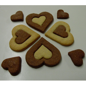 Biscuits duo st valentin - sachet