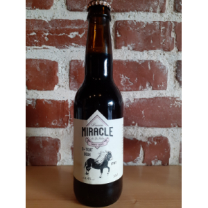 Bière brune 'stout' s-tout doux - 4,4%