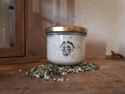 Fromage à tartiner ail et fines herbes
