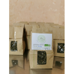 Lentilles vertes bio 500g