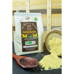 Farine de maïs bio