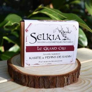 Savon karité & huile de pépins de raisin