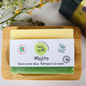 Savon solide artisanal mojito