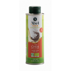 Huile de chia bio 250 ml bidon métal
