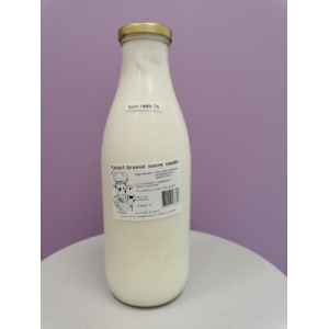 Yaourt brassé sucre vanillé