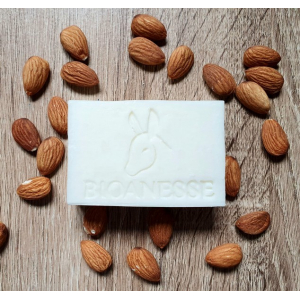 Savon amande douce au lait d'ânesse bio 100g