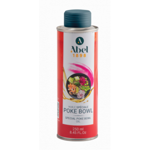 Huile poke bowl 250 ml bidon métal