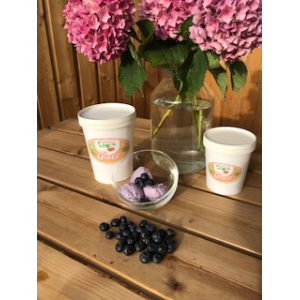Glace myrtille