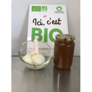 Glace au miel du périgord
