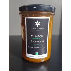 Confiture figue -safran fruits entiers