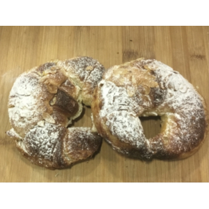 Lot de 2 croissants amandes