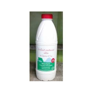 1l de lait pasteurisé entier