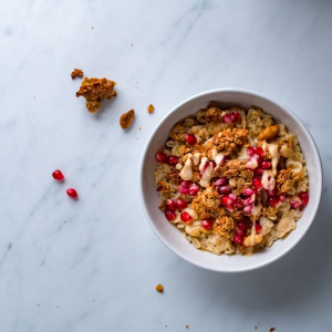 Granola beurre de cacahuètes & cacahuètes